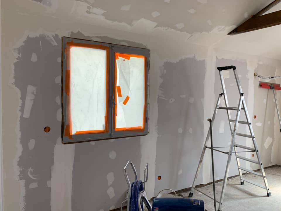 Travaux mur à Golfe-Juan